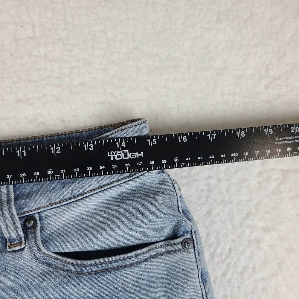 EXPRESS Jeans Mens 28x30 Blue Athletic Slim Stretch Light Wash Denim‎